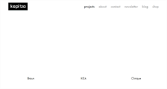 Desktop Screenshot of kapitza.com